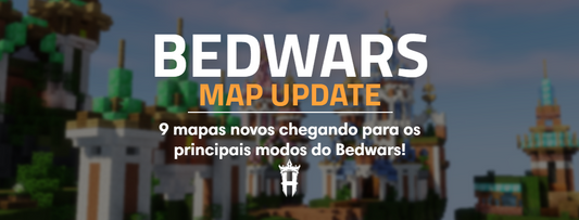 Bedwars Map Update - 9 Mapas novos para os principais modos do Bedwars
