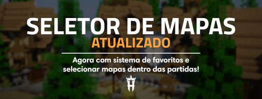 Patch notes #16 (12/04/25) - Seletor de mapas atualizado, novas funções e mais