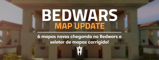 Bedwars Map Update - 6 mapas novos chegando no jogo!