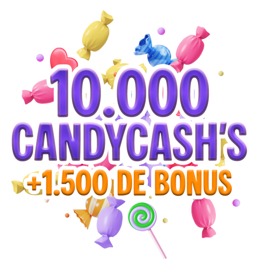 10.000 CandyCash (+1.500 de bônus)
