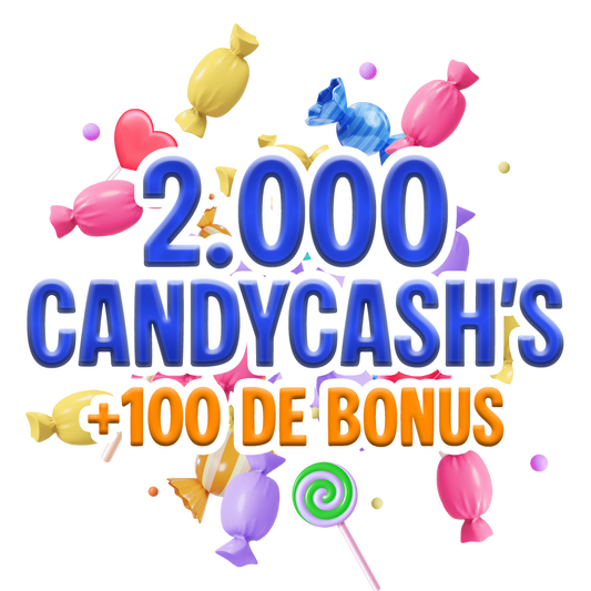 2.000 CandyCash (+100 de bônus)