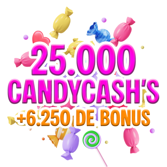 25.000 CandyCash (+6.250 de bônus)