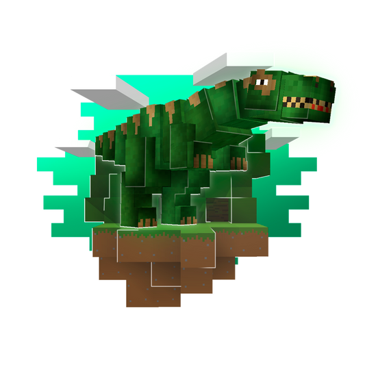 Pet T-Rex Verde
